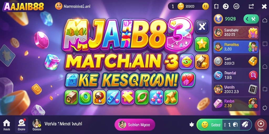 Tampilan gameplay AJAIB88 yang mengasyikkan dan penuh warna.