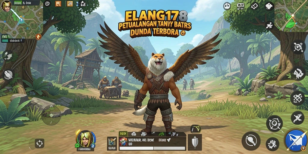 Tampilan menarik dari gameplay Open World ELANG178 yang penuh petualangan.
