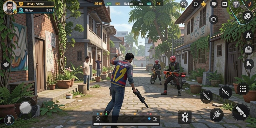 Tampilan gameplay JPS88 menunjukkan interaksi pemain dalam simulasi.
